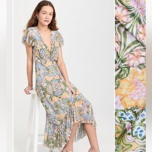 Misa Los Angeles Avaline dress in dolce vita kaleidoscope xs